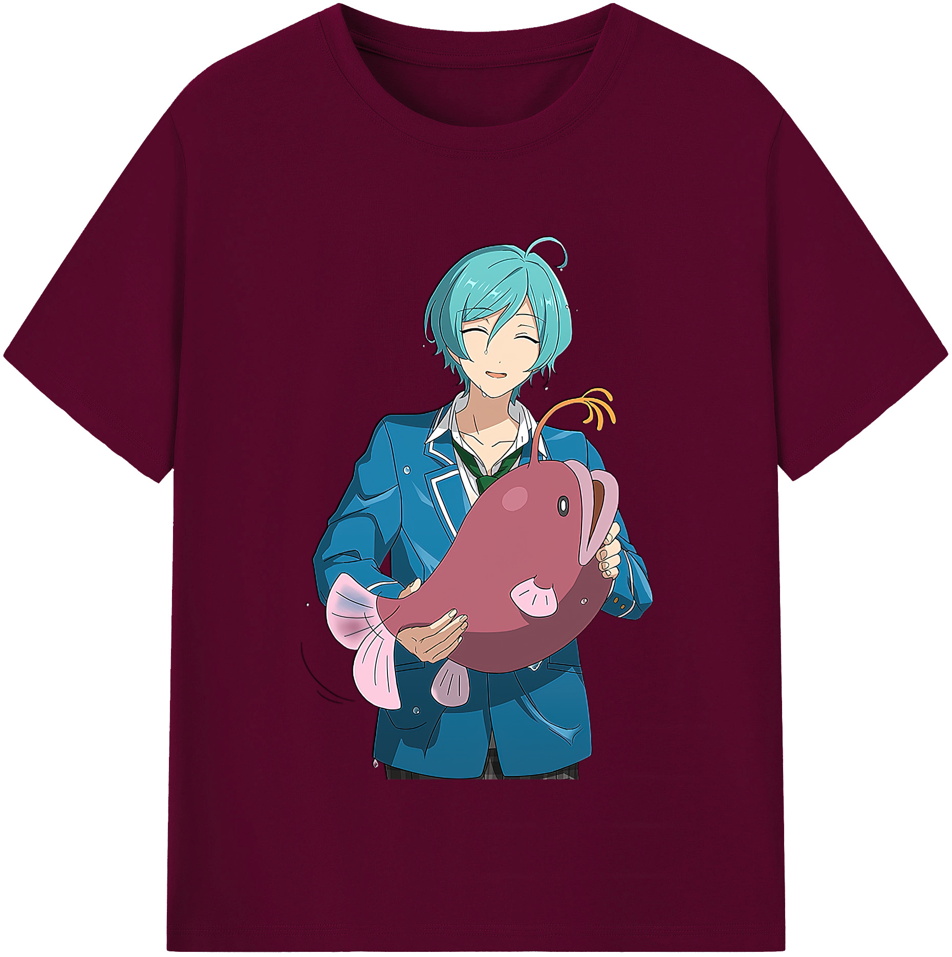 （画像用） あんさんぶるスターズ! Ensemble Stars レディースカジュアルプリントTシャツ（綿100％）